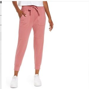 Zella joggers- washed organic cotton ankle joggers